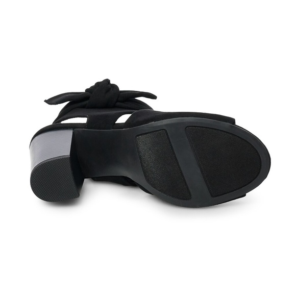 New Lauren Conrad Pudding Black High Heels Booties - Picture 5 of 5